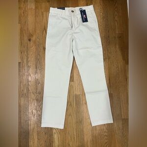 Vineyard Vines Boys' Breaker Pants Size 14 Color: Stone
